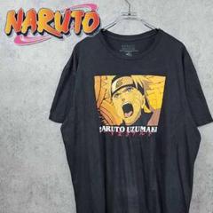NARUTO うずまきナルト 2002年 希少 Tシャツ ブラック 2XL 古着