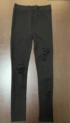FUNKY FRUIT ふぁんふる メッシュダメージレギンスのサムネイル