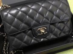CHANEL シャネル マトラッセ キャビアスキン ショルダーバッグ
