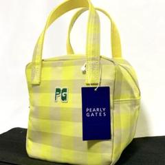 PEARLY GATES - パーリーゲイツ　ハンドバッグ　美品 ロッカーバッグ ＜ギザ星柄＞ (UNISEX) | PEARLY GATES