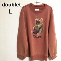 doublet 23AW ベアプリントスウェット doublet VIOLENT STUFF BEAR 23AW スウェット - メルカリ