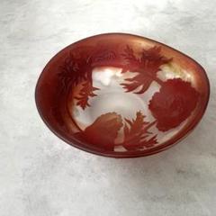 作家もの　器　ガラスボウル　近藤慎造　鉢