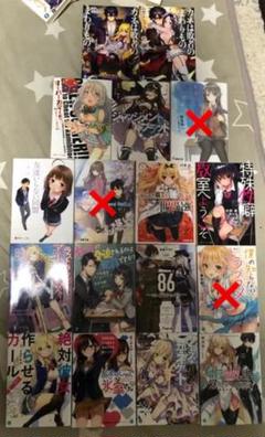 【バラ売り歓迎!!】ラノベまとめ売り! 小説 ライトノベル