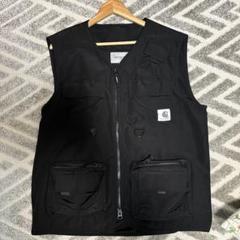 Carhartt フィッシングベスト ブラック (さしみさま専用) Carhartt ブラック フィッシングベスト Sサイズ - メルカリ