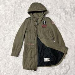 DIESEL◆ミリタリーワッペン/ジャージ/M/ポリエステル/BLK DE-MORNIN JOGG Moto jacket in coated denim｜ブラック