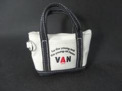VAN JAC ヴァンヂャケット アーチロゴミニ小物入れトートバック