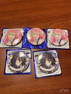 【鬼滅の刃⭐︎全集中展】　ランダム缶バッジ 2024ver.　9種セット 鬼滅の刃「全集中展」無限列車編・遊郭編 』幕間画ランダム缶
