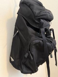 ★PRADA プラダ ナイロン リュック 2VZ065 三角ロゴ ブラック プラダ PRADA ナイロン リュック 三角ロゴ ブラック 黒（プラダ