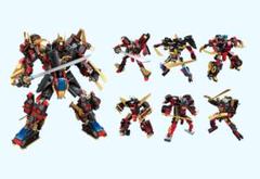 6ボックスセット机甲合体変形ロボットキングコングこどもレゴブロックのおもちゃ 6ボックスセット机甲合体変形ロボットキングコングこどもレゴ