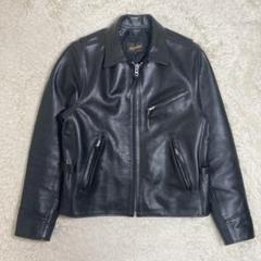 【本日まで出品】極美品！フラットヘッド ホースハイド シングルライダース 38 最終値下】極美品！フラットヘッド ホースハイド シングル