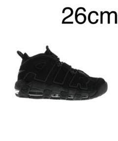 NIKE AIR MORE UPTEMPO BLACK 26cm