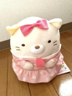 すみっコぐらし　ホテルニューすみっコ　おめかしころっとぬいぐるみ　ねこ