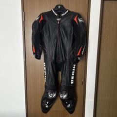 BERIK レザー バイクパンツ 膝プロテクター付き サイズ56 バイクパンツ レザーパンツ バイクウェア メンズ 膝パッド付き
