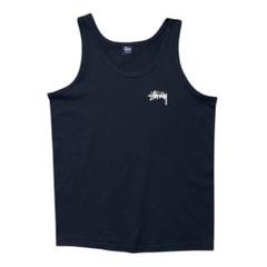 STUSSY ステューシー タンクトップ USA製 ８ボール レディース M 黒 stussy ステューシー タンクトップ 8ボール 80s usa 黒タグ レア