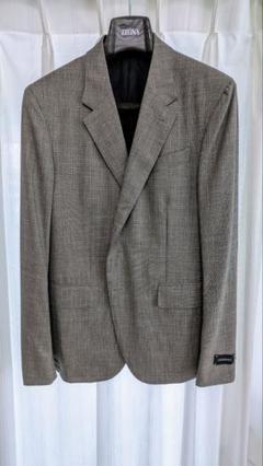 ア*ム様 毛100％)Ermenegildo Zegna チェック柄 テーラード 2025年最新】Ermenegildo Zegna 柄：チェック テーラード