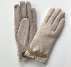 新品未使用　Lycharoty ベージュ 手袋