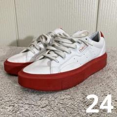 adidas×Fiorucci Sleek Super スニーカー 24cm - メルカリ
