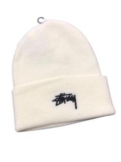 ★新品 ステューシー×ナイキNRG Cuffed Beanie ビーニー白