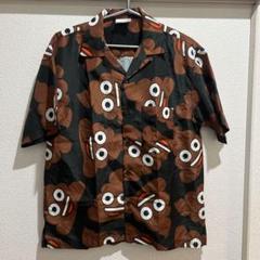 アロハシャツ　かりゆしウェア　沖縄　メンズ　ハワイアン　うんこ