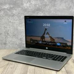 【薄型アルミボディ】HP ノートPC 第8世代i5 8GB SSD 256GB