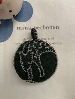 【在庫あり/即出荷可】 ミナペルホネン✿マカロンメジャー150㎝☆count green 両面 その他