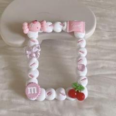 ホイップデコ トレカケース トレカデコ ピンク ハンドメイド 硬質ケース