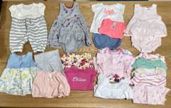70センチ ベビー 女の子 まとめ売り 32点 ギャップ connect M セール connectM ひらひらハット UVカット 46〜50cm