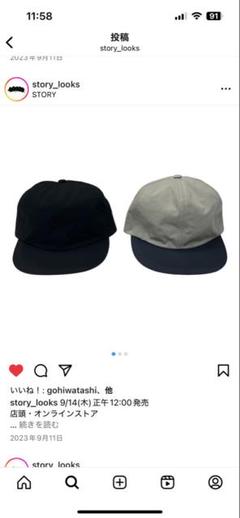 k*m様 NOROLL STORY 10th 別注 S BB CAP キャップ NOROLL STORY 10th 別注 S BB CAP キャップ - メルカリ