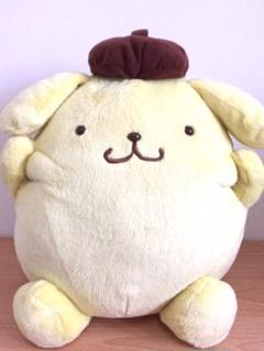 ポムポムプリン ポム顔BIGぬいぐるみ