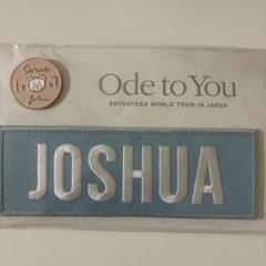ジョシュア ワッペン ode to you ネーム バッジ