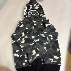 2025年最新】APE パーカー シャーク グレーの人気アイテム
