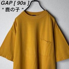 90s old GAP 鹿の子 オーバーサイズ Tシャツ ギャップ