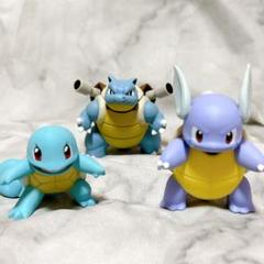ポケモン ゼニガメ カメール カメックス フィギュア 3個セット