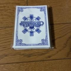 はっちスリーブ　水色　白　青 未開封】はっちCS スリーブ青色白×青