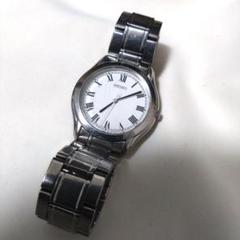 超希少　SEIKO　ホワイトローマン　NEWBATTERY