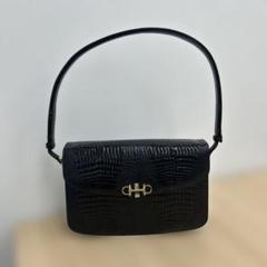 GENUINE CROCODILE SKIN ショルダーバッグ　クロコダイル