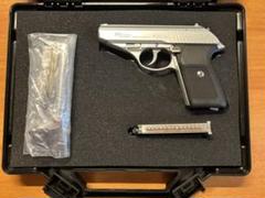 KSC P230ガスガン シルバーHW(ガンケース/ロングアウターバレル付) KSC P230ガスガン シルバーHW(ガンケース/ロングアウターバレル