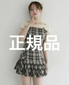 正規品ANDMARY Karen check mini dress Mサイズ - メルカリ