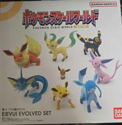ポケモンスケールワールド　イーブイ進化セット　新品未開封 ポケモンスケールワールド パルデア地方 イーブイ進化セット