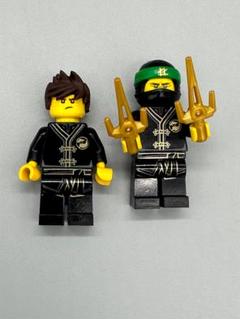 レゴ ニンジャゴー ジェイ ロイド ウークル トレーニング ギ ミニフィグ