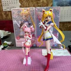 セーラームーン GLITTER&GLAMOROUS フィギュア まとめ売り GLITTER&GLAMOURS セーラームーン、ちびムーン2体セット - メルカリ