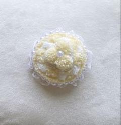 〖ブローチ〗黄色のお花