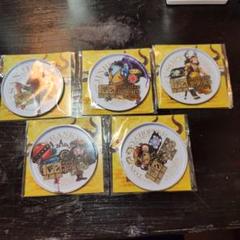 ワンピース　缶コースター セブンイレブン「ONE PIECE(ワンピース)」缶コースター、パウチ