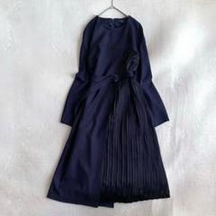 極美品⭐ルルウィルビー アルアバイル ネイビー ロングワンピース マキシ丈 極美品⭐ルルウィルビー アルアバイル ネイビー ロング