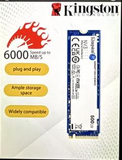 Kingston NV3 500GB SSD PCIe 4.0 M.2新品未使用