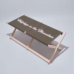 【新品】マウンテンリサーチ フォールディングベンチ 2人掛け 新品】マウンテンリサーチ フォールディングベンチ 2人掛け