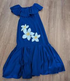 美品 フラダンス Pukalani Fashion ドレス ハワイ製 ③