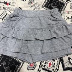 BEBE フリル付きスカート 90cm グレー