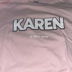 FRUITS ZIPPER 松本かれん 推しアピTシャツ