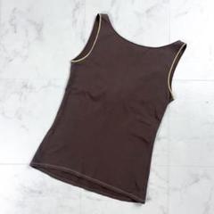 美品 MONCLER ツイストカットソー ブラウン サイズS*CD1156